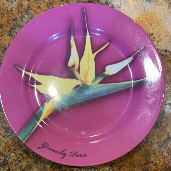 Givenchy Floral Set of 4 Dessert Plates - Picture 2 of 5
